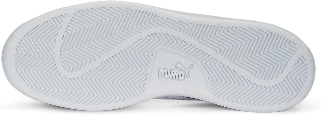 PUMA Unisex Smash 3.0 L Sneaker 38 EU Puma Black Puma White, 38 EU Puma Black Puma White