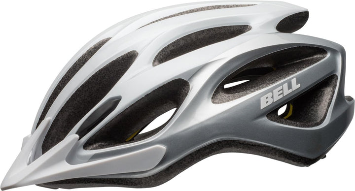 Bell Kinder Sidetrack Fahrradhelm unisize white/silver, unisize white/silver