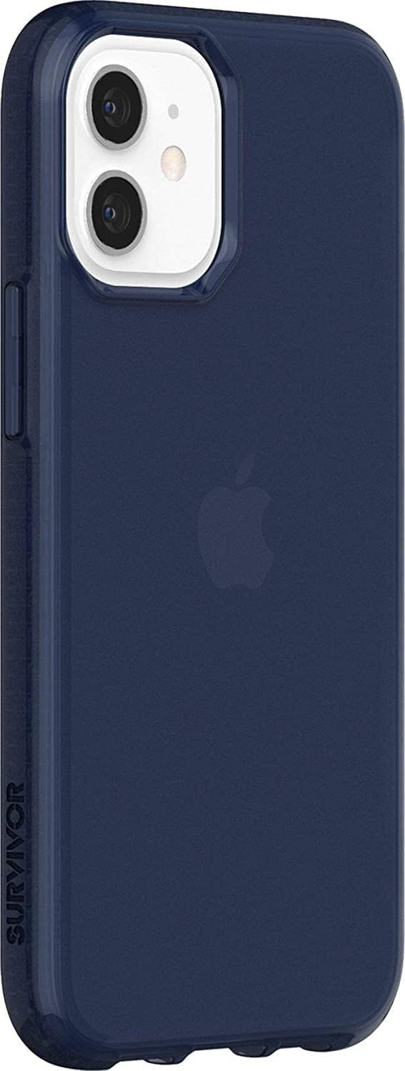 Griffin Survivor Clear Case Hülle nach Militärstandard für Apple iPhone 12 Mini (5,4") [Dünnes Desig