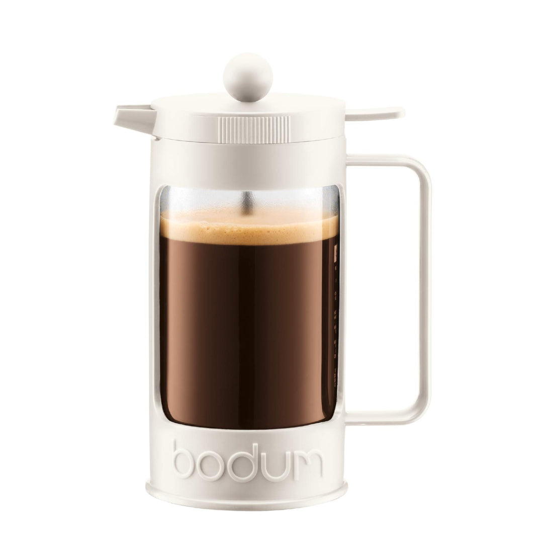 Bodum BEAN Kaffeebereiter für 8 Tassen (Press Filter System, Isoliert, Auslaufschutz, 1,0 liters) cr