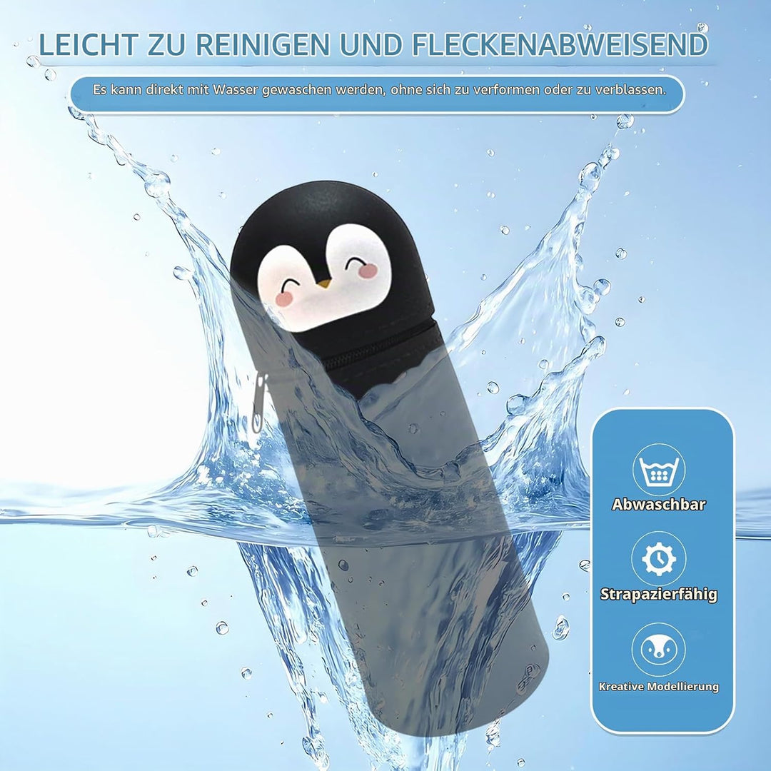 MäPpchen Pinguin FedermäPpchen Kinder Kawaii FedermäPpchen FedermäPpchen, Zweifarbige löschbare Gels