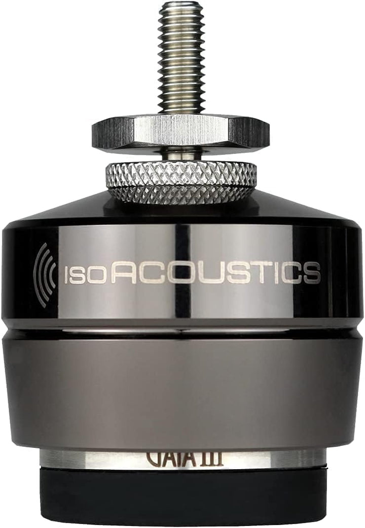 IsoAcoustics Gaia-Serie mit Isolatoren für Lautsprecher und Subwoofer GAIA III, 32 kg max. – 4 Stück
