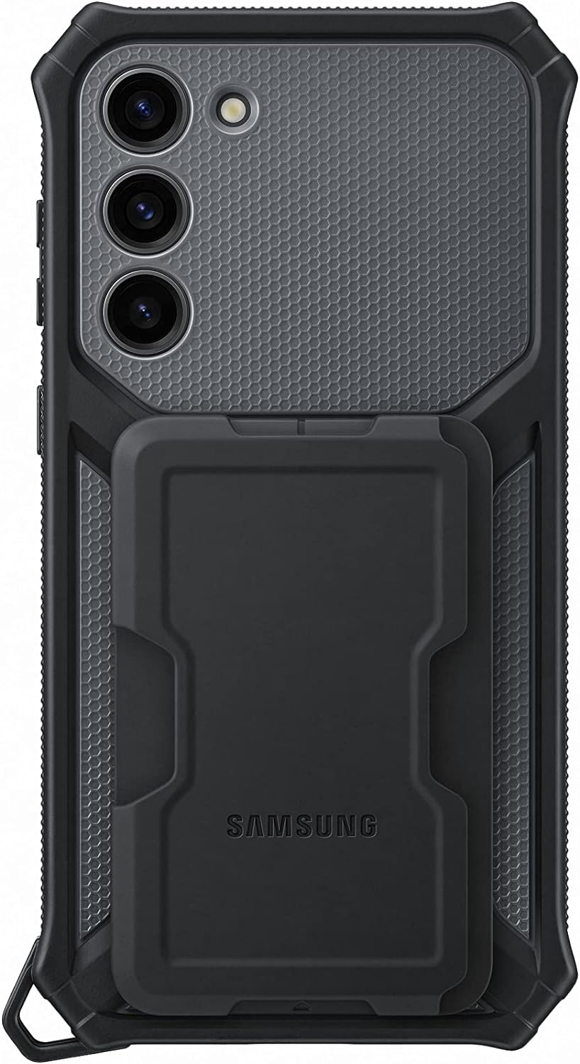 Samsung Rugged Gadget Smartphone Case EF-RS916 für Galaxy S23+, Handy-Hülle, Standfuss, Kratzfest, F