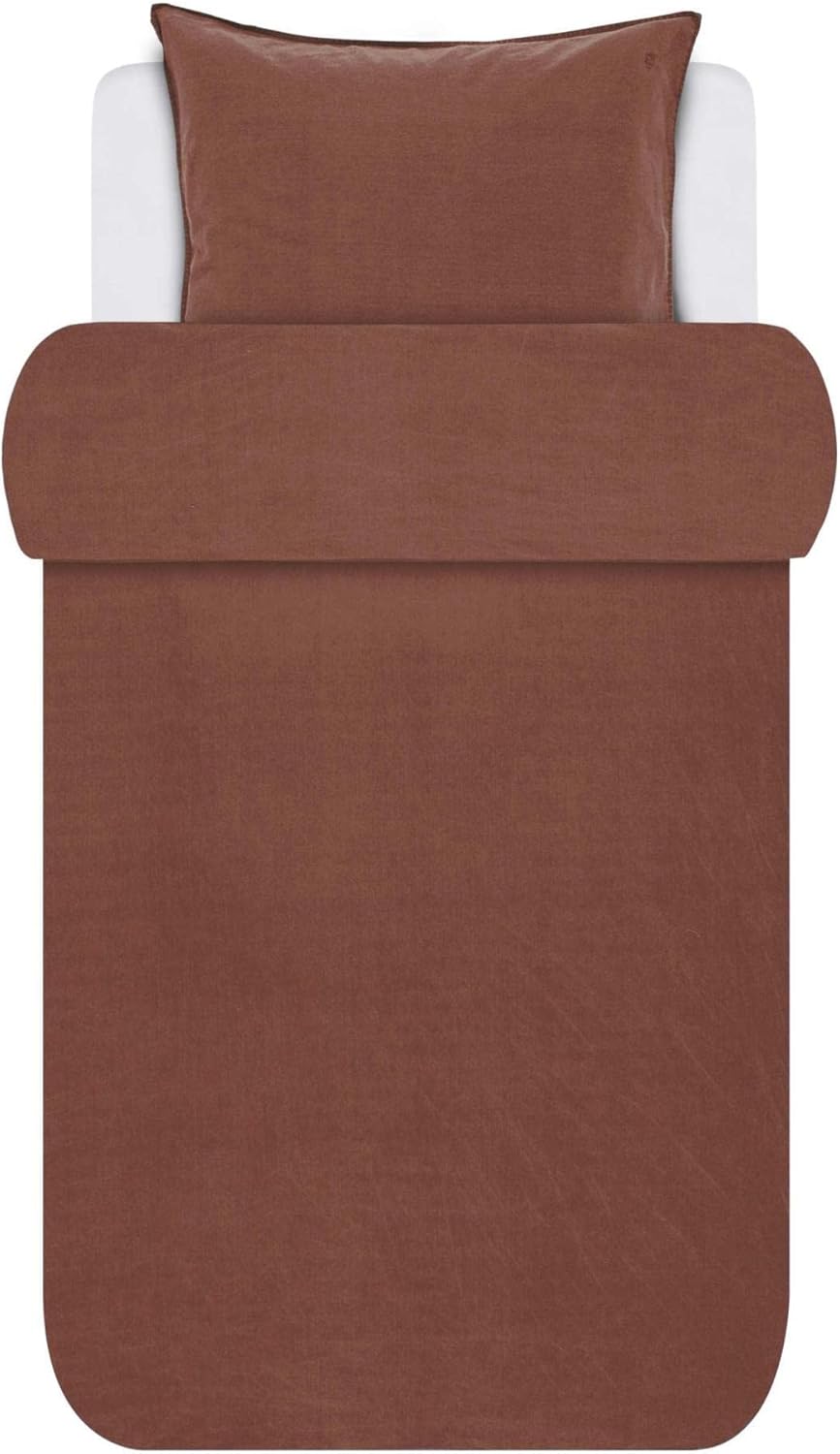 Marc O Polo Bettwäsche Senja Green 1 Bettbezug 155 x 220 cm + 1 Kissenbezug 80 x 80 cm Green 155x220