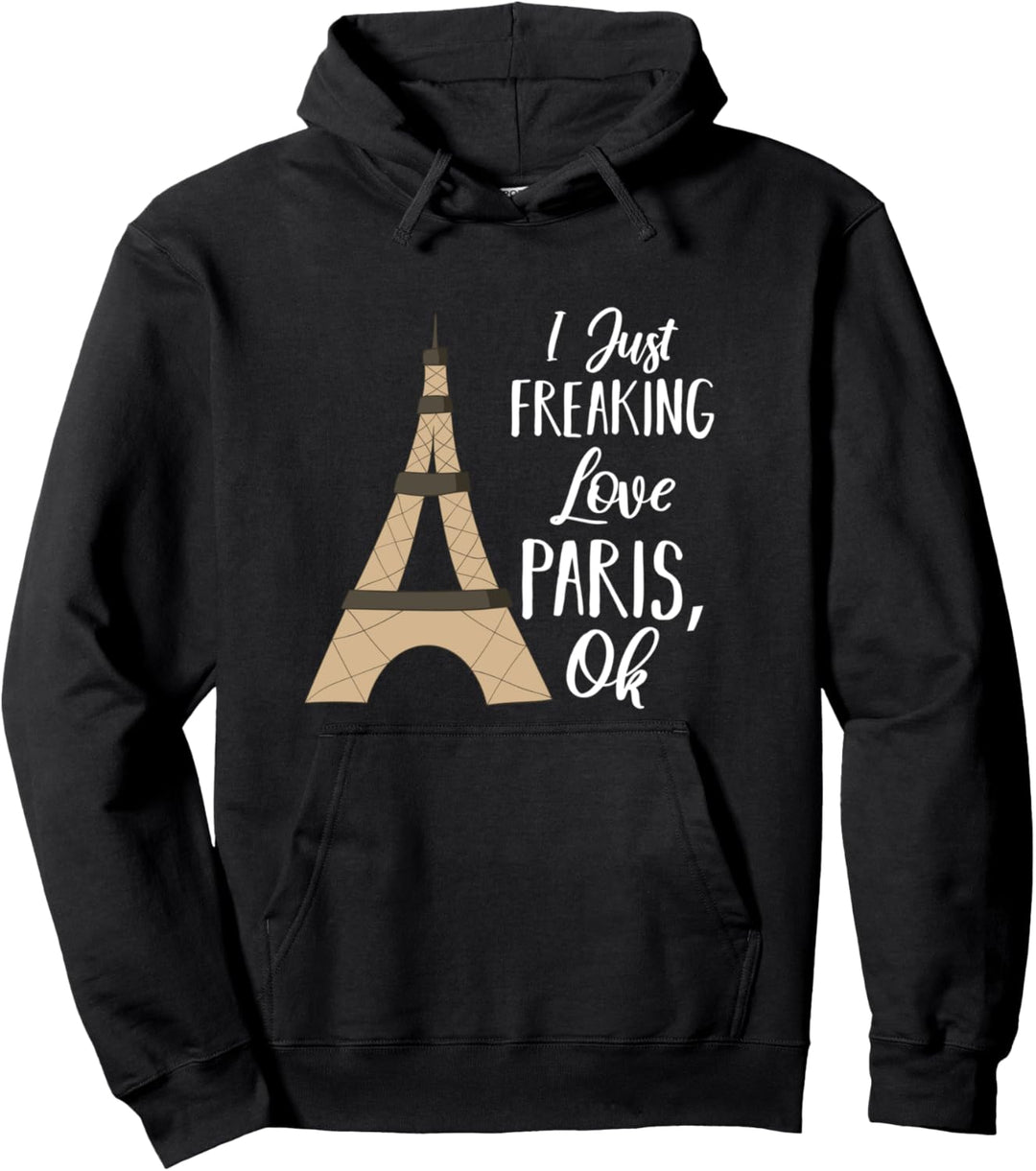 I Love Paris - Paris Souvenir Pullover Hoodie