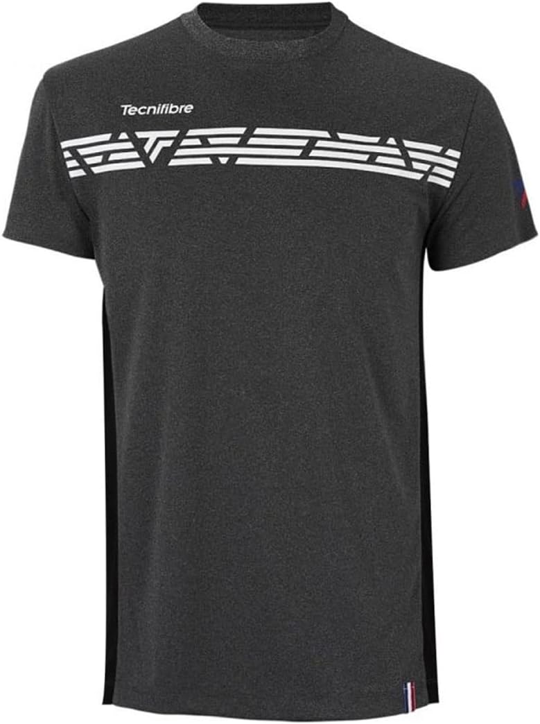 Tecnifibre T Shirt F2 AIRMESH SCHWARZ WEIssES
