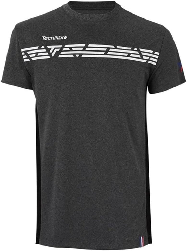 Tecnifibre T Shirt F2 AIRMESH SCHWARZ WEIssES