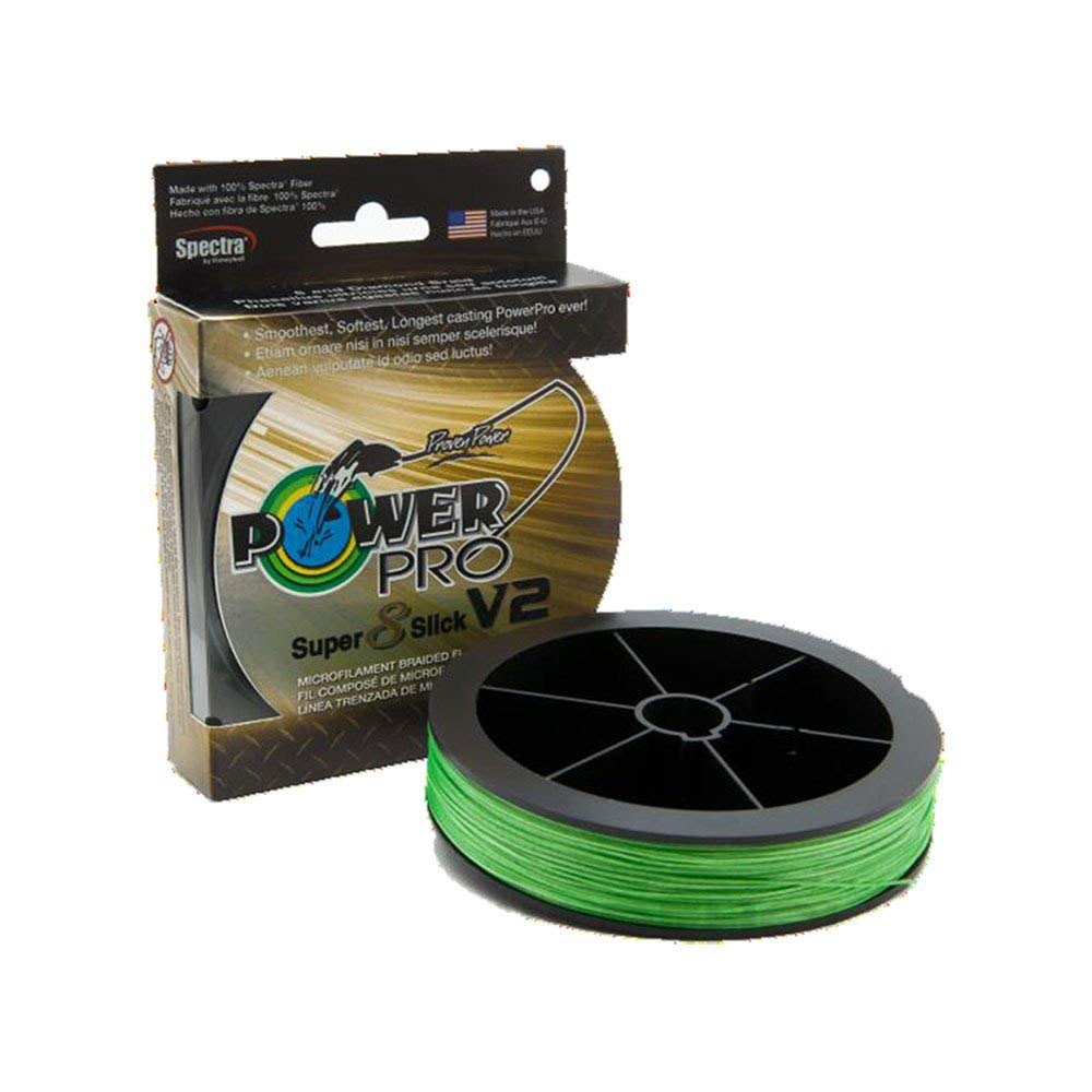 POWER PRO Tresse 8 Brins Sup 8 Slick V2 Aqua Green 275m - D.0,19mm - R.15Kg - PPBISV227519AG