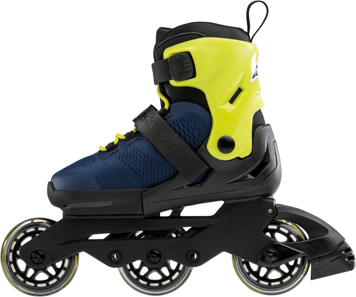 Rollerblade Unisex – Babys Microblade 3wd Inline-Skates 36.5-40.5 Schwarz, 36.5-40.5 Schwarz
