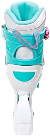 RAVEN 2in1 Kinder Schlittschuhe/Inline Skates Lia/Loret verstellbar mit LED Leuchtrad 30-33 (18-20,5