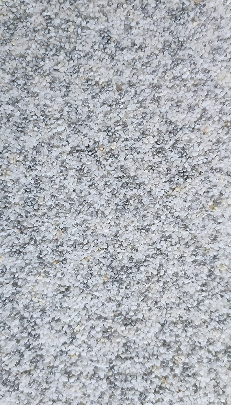 20kg Buntsteinputz Mosaikputz 1-2mm Grau/Weiss verschiedene Mischungen - Hergestellt in Bayern - (G2