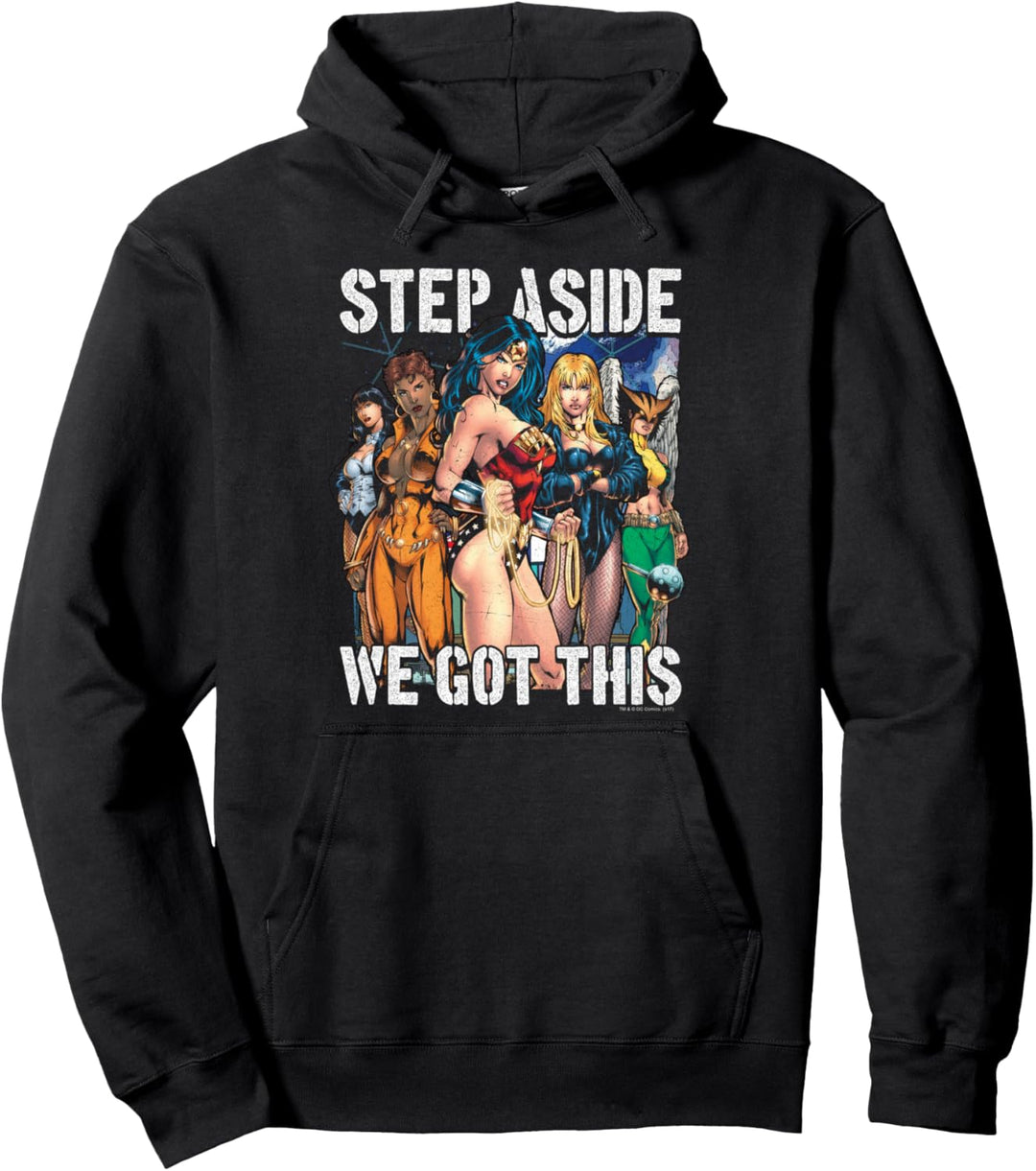 Justice League Heroines Pullover Hoodie