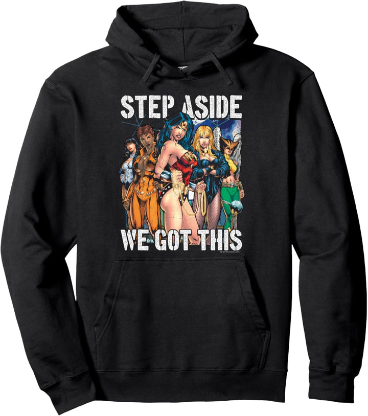 Justice League Heroines Pullover Hoodie