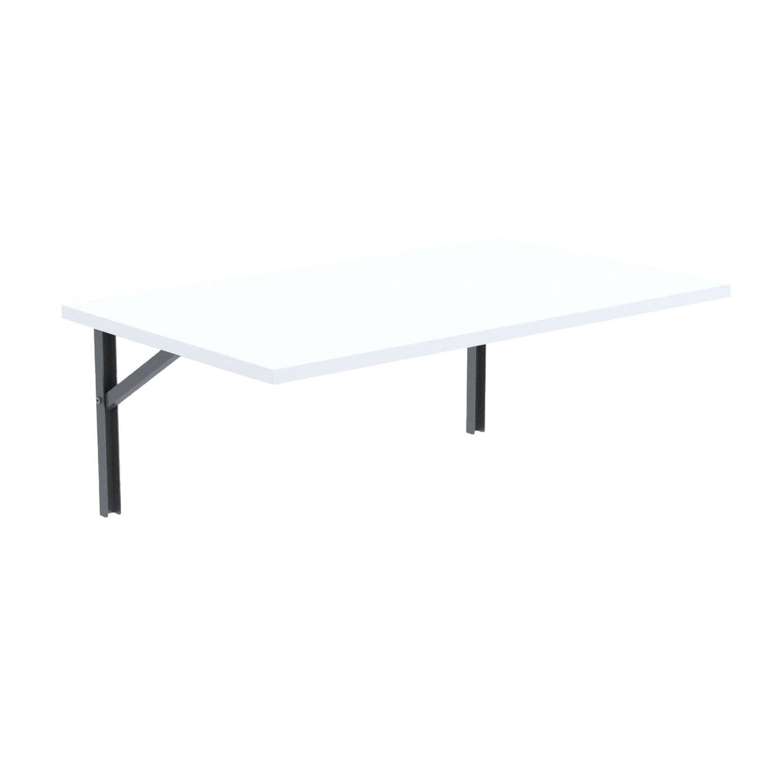 AKKE Klapptisch Wandklapptisch Esstisch - Klappbar Faltbar Platzsparend - Rechteckig - 80cm x 35cm -