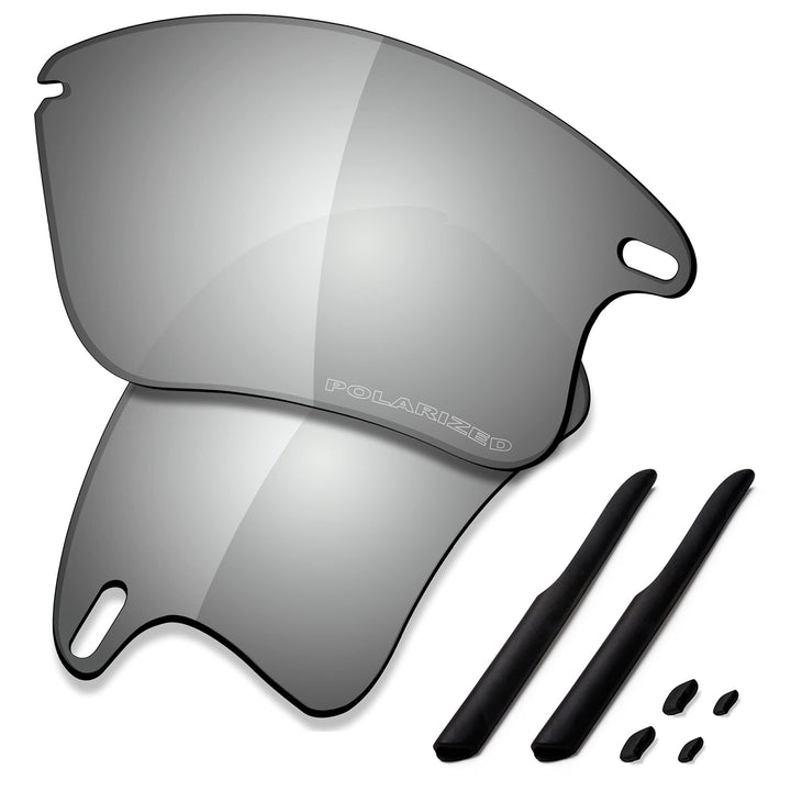 Saucer Premium-Ersatzgläser und Gummi-Kits für Oakley Fast Jacket XL OO9156 Sonnenbrillen High Defen