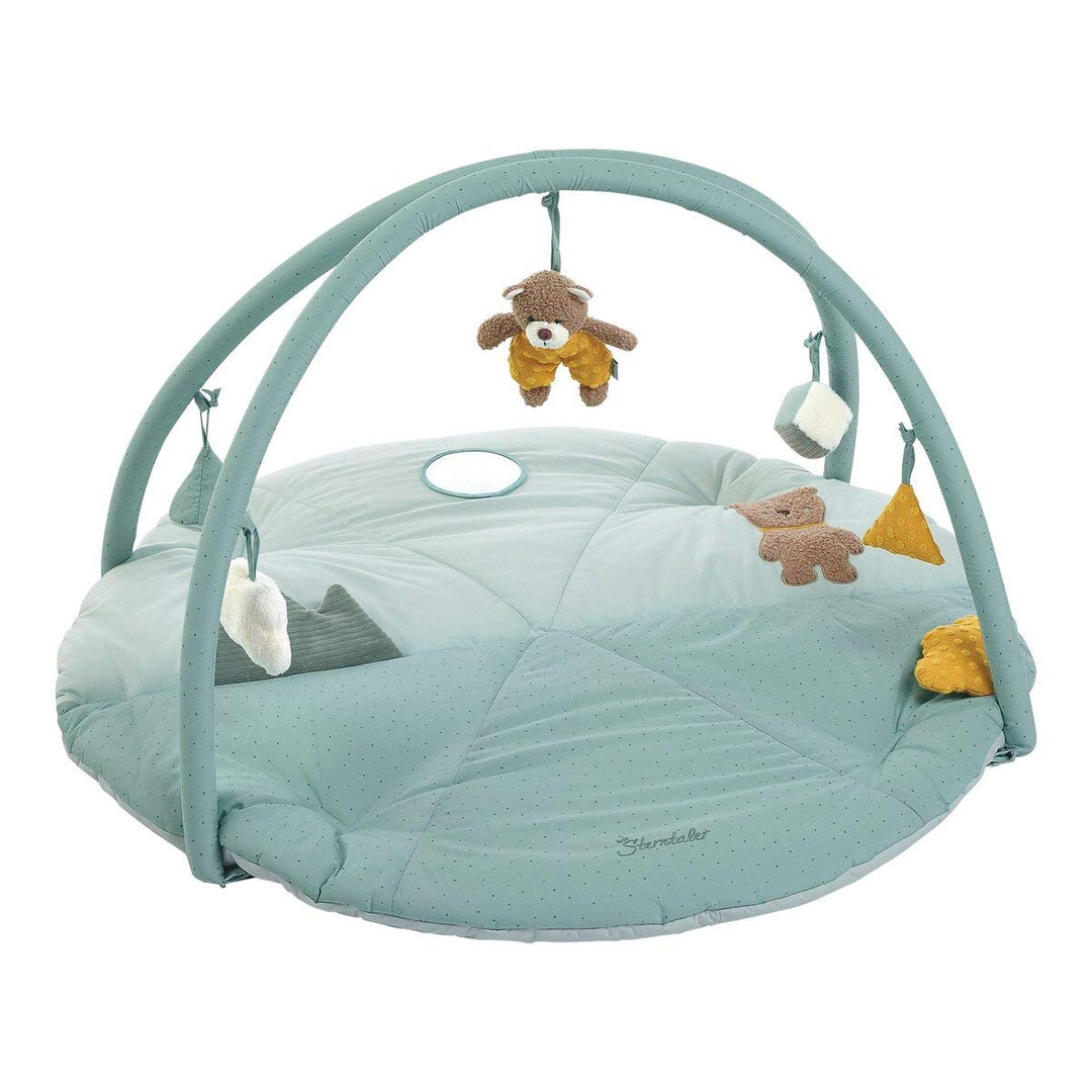 Sterntaler 9122072 Spielbogen Bär Ben, Rund, Alter: 0-18 Monate, 90 x 90 cm Ben