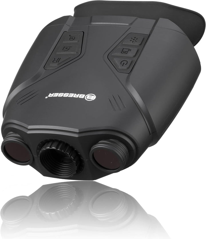 Bresser digitales Nachtsichtgerät Binokular 3X Nightlux 200 Pro mit digitalem Zoom (2-Fach), Infraro