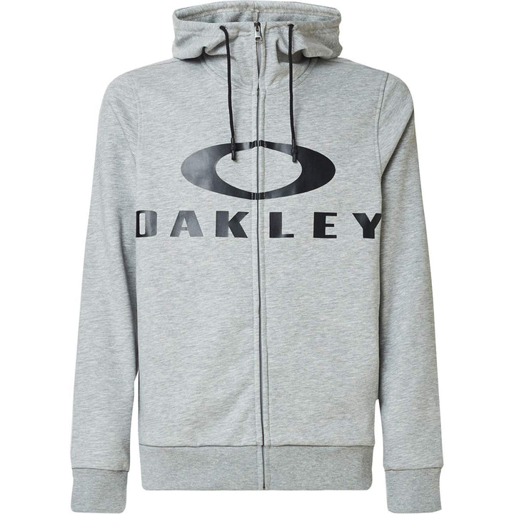 Oakley Herren Bark Fz Hoodie Sweatshirt L Dunkelgrau, L Dunkelgrau