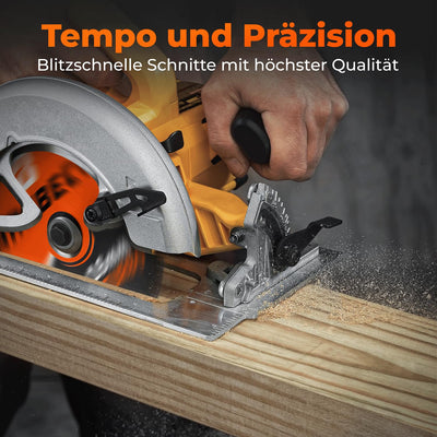 BAUBECK Sägeblatt 184x16 für Holz Zuschnitt - Schneller Schnitt Kreissägeblatt 184x16 für Holz, Säge