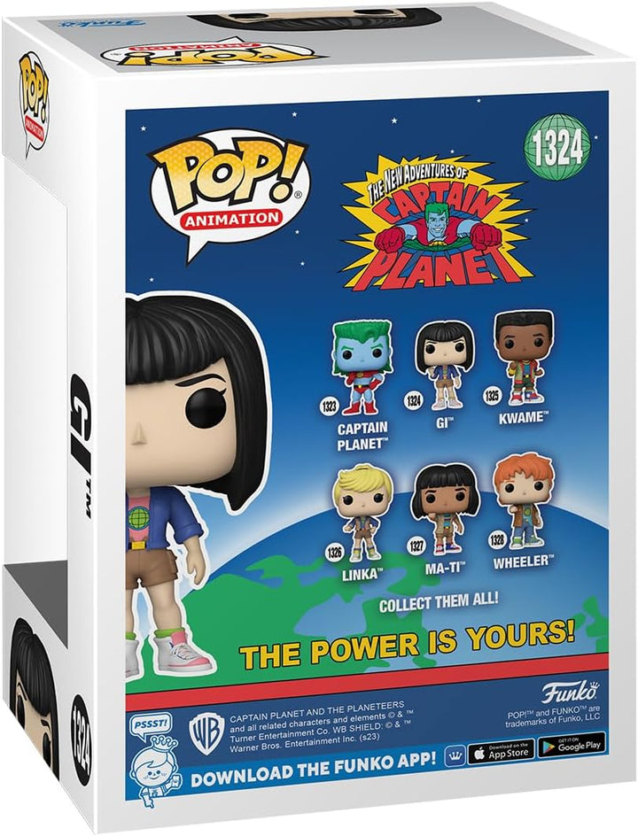 Funko POP! Animation: Captain Planet - Gi - Captain Planet and The Planeteers - Vinyl-Sammelfigur -