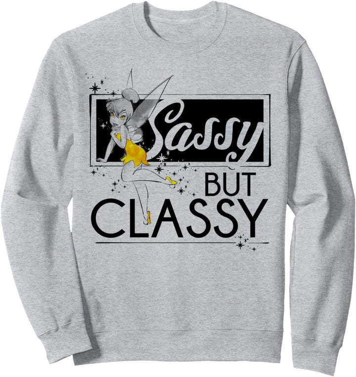 Disney Peter Pan Tinker Bell Sassy But Classy Sweatshirt