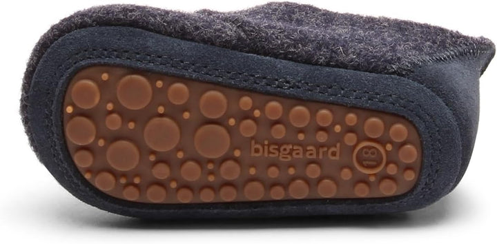 Bisgaard Unisex Kinder Baby Wool Niedrige Hausschuhe 18 EU Blau, 18 EU Blau
