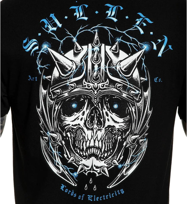 Sullen Men's Berserker Standard Black Short Sleeve T Shirt L