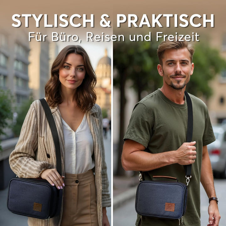 Umami Premium Kühltasche Klein, Lunchbag für Arbeit, Reisen, Büro, Picknick, Mini-Lunchbag Isoliert,