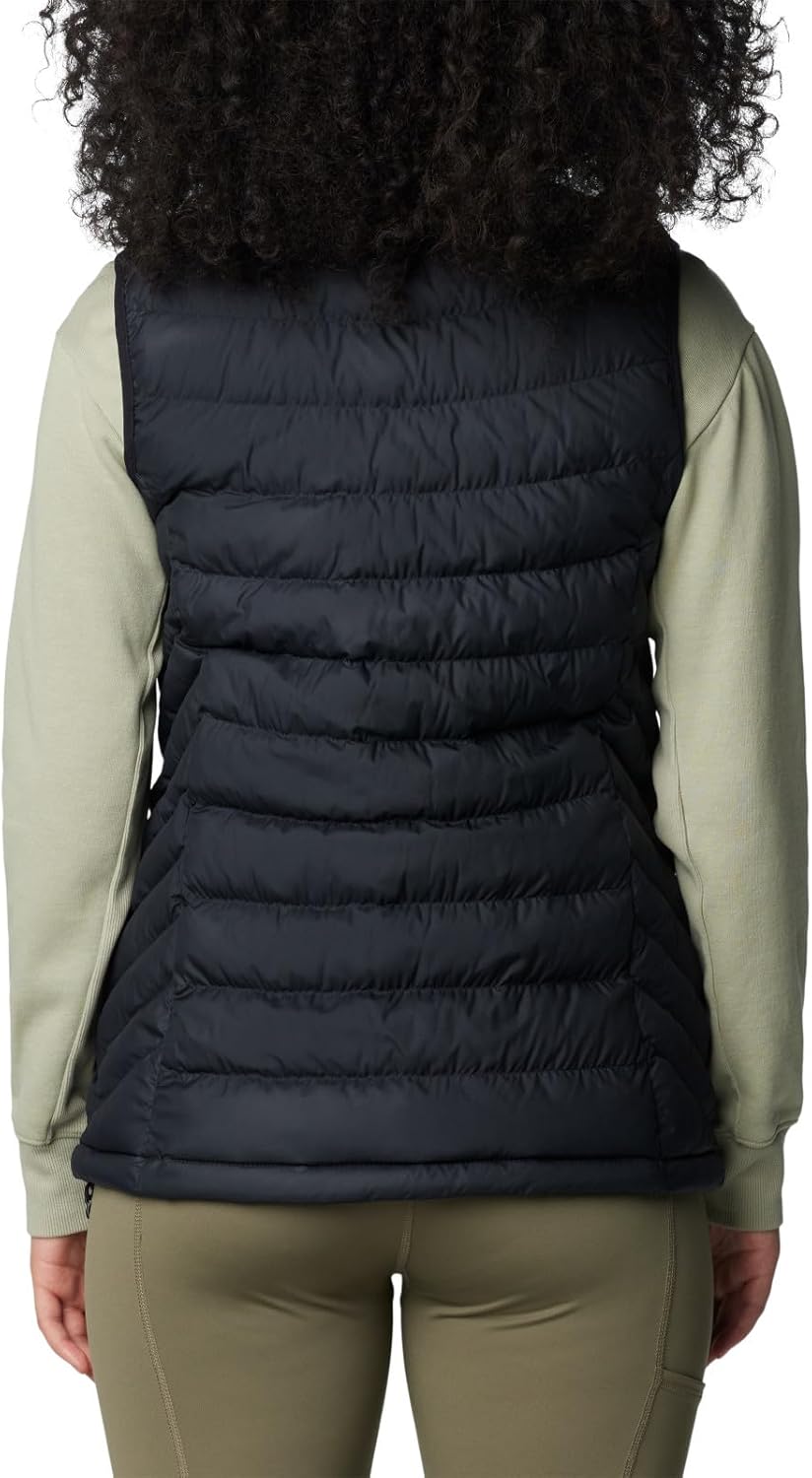 Columbia Powder Lite Vest, Steppweste für Damen, Schwarz