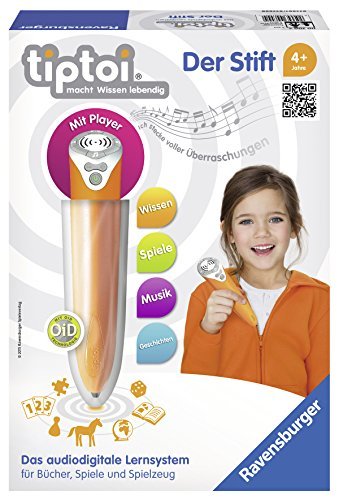 Ravensburger 00700 Tiptoi Stift mit Player (Vorgänger Model) Tiptoi Starter-Set, Tiptoi Starter-Set