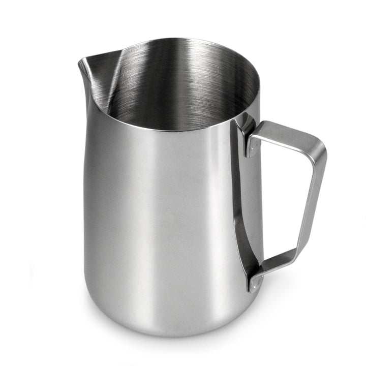 Milchkännchen aus Edelstahl zum Aufschäumen, Milchkanne 900 Milliliter, Milchaufschäumer, Milchschau