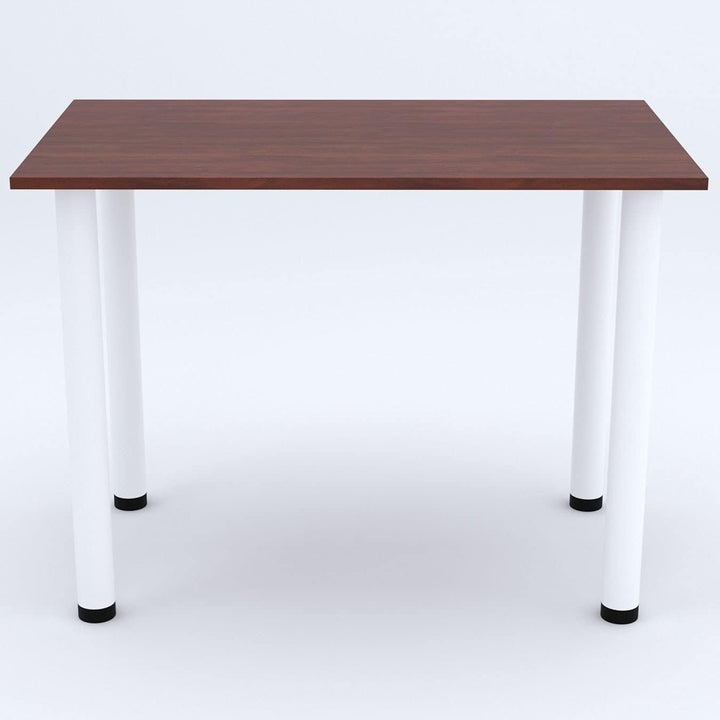 AKKE 60x40 | Esszimmertisch - Esstisch - Tisch mit weissen Beinen - Küchentisch - Bürotisch | Carava