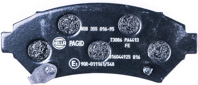 HELLA PAGID 8DB 355 016-951 Bremsbelagsatz - T3086 - Dicke/Stärke: 18mm - Bremssystem: Wagner - mit