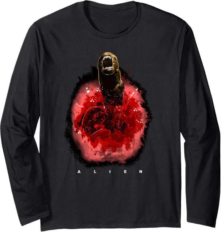 Aliens Xenomorph Chestburster Langarmshirt
