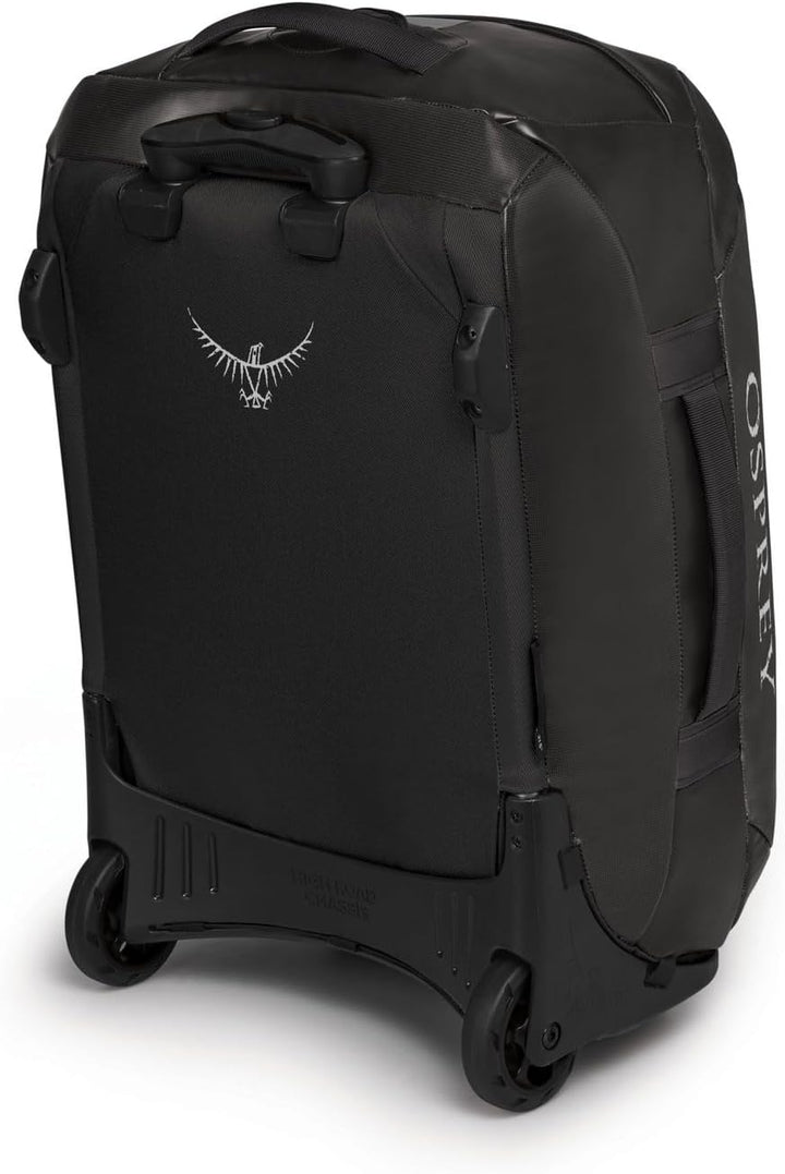 Osprey Unisex – Erwachsene Rolling Transporter 40 Duffel Bag Einheitsgrösse Schwarz, Einheitsgrösse