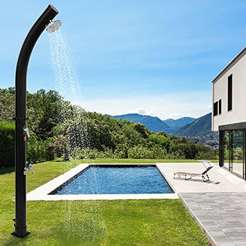 Supfine Solardusche 18 Liter Solar Gartendusche - Einstellbare Wassertemperatur - Solar Pooldusche m