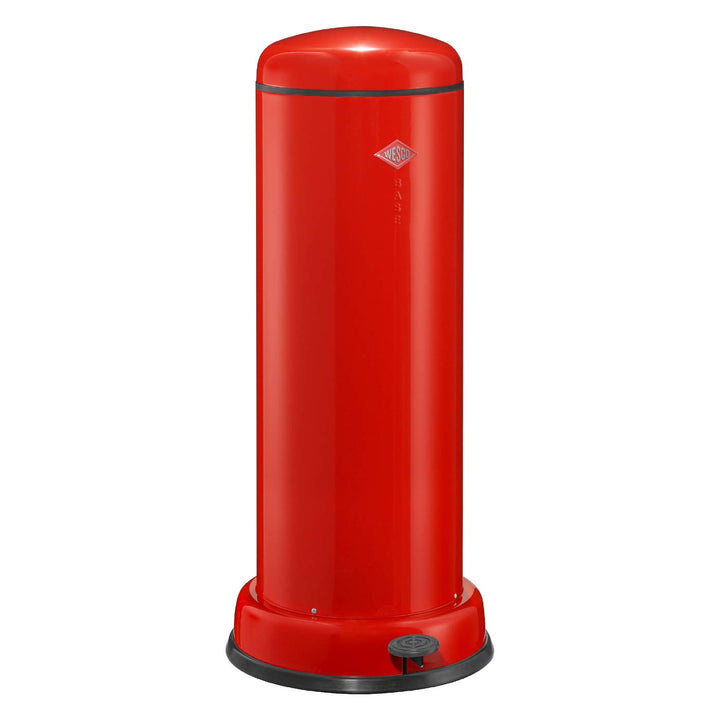 Wesco AbfallSMLR Big Baseboy Abfallsammler, Edelstahl, Rot, 38 x 38 cm, Rot