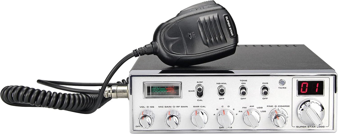 Super Star 3900 - Nouvelle Version - Émetteur Mobile CB-27 - Am/FM/USB/LSB - Multinorme européenne