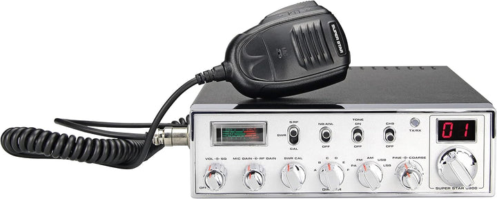Super Star 3900 - Nouvelle Version - Émetteur Mobile CB-27 - Am/FM/USB/LSB - Multinorme européenne