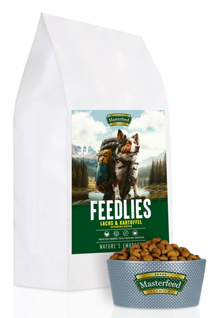 Masterfeed Feedlies für Aktive Hunde, Hundefutter für Ausgewachsene Hunde (Adult) Aller Rassen, Getr