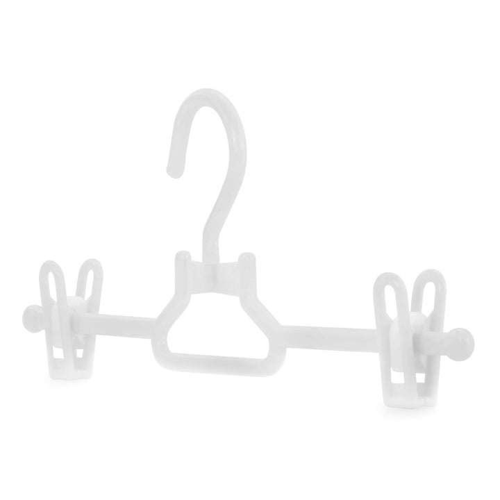 HANGERWORLD Kleiderbügel für Kinder, Kunststoff, 30 cm, Weiss, 20 Stück