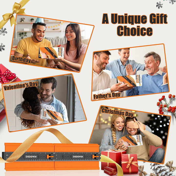 DODOWIN Konturenlehre 50cm Unbegrenzt Verbindbare, Weihnachtsgeschenke für Männer Vater, Konturenleh
