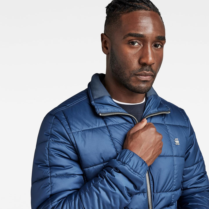 G-STAR Herren Meefic Quilted Jacke Jackets S Blau (luna blue D23965-B958-C630), S Blau (luna blue D2