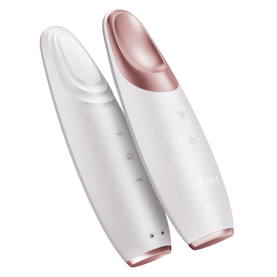 GESKE | Warm & Cool Eye-Energizer 6 in 1 inkl. De-Puffing Eye-Serum | SmartAppGuided All-In-One Auge