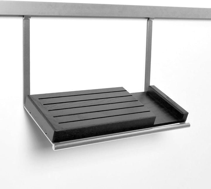 Kesseböhmer Linero style Messerhalter Edelstahloptik 352 x 150 x 256 mm zum Einhängen von SOTECH, Me