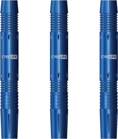 CyeeLife 15/16/18/20g Tungsten Soft Dart Barrels 90%,Schwarz/Silber/Blau/Gold,8-Stile ZG04-18g Alle