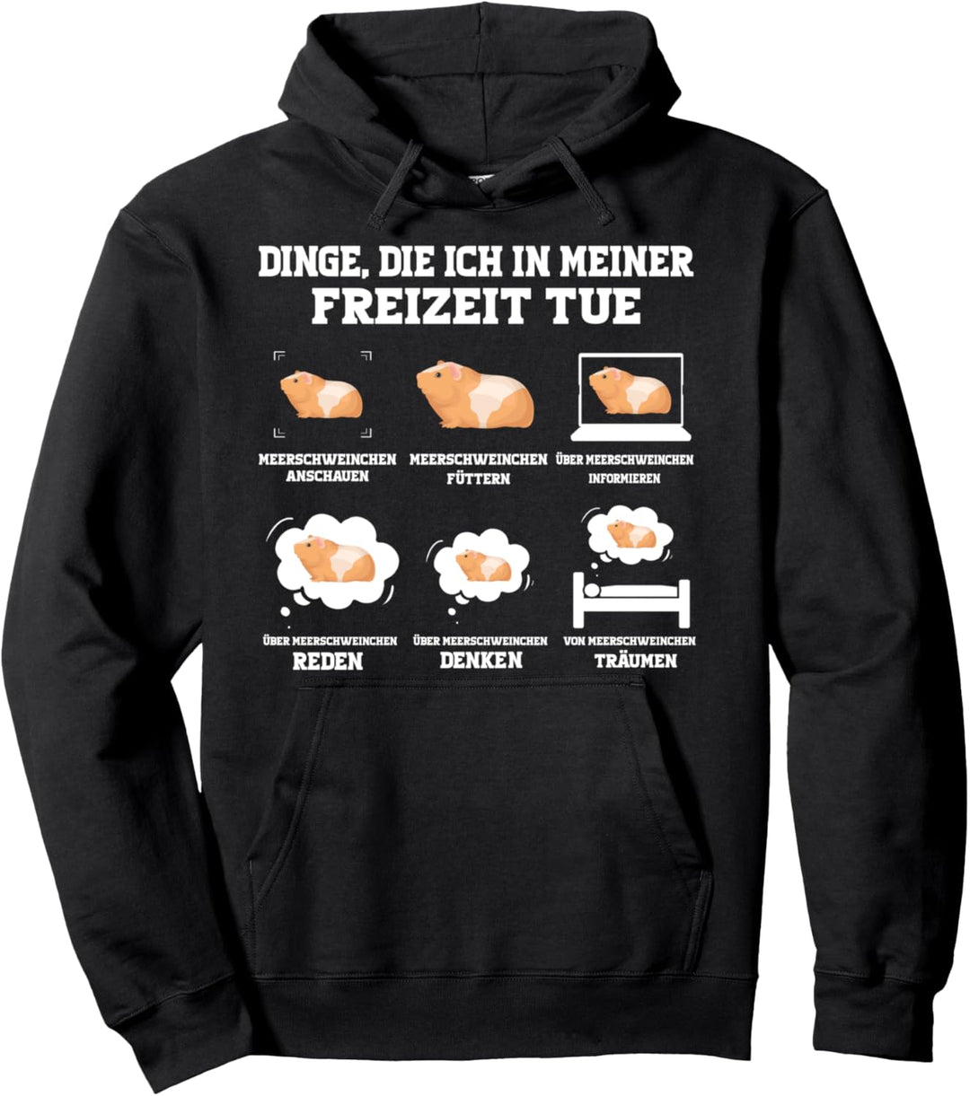 Meerschweinchen Haustier Nagetier Pullover Hoodie