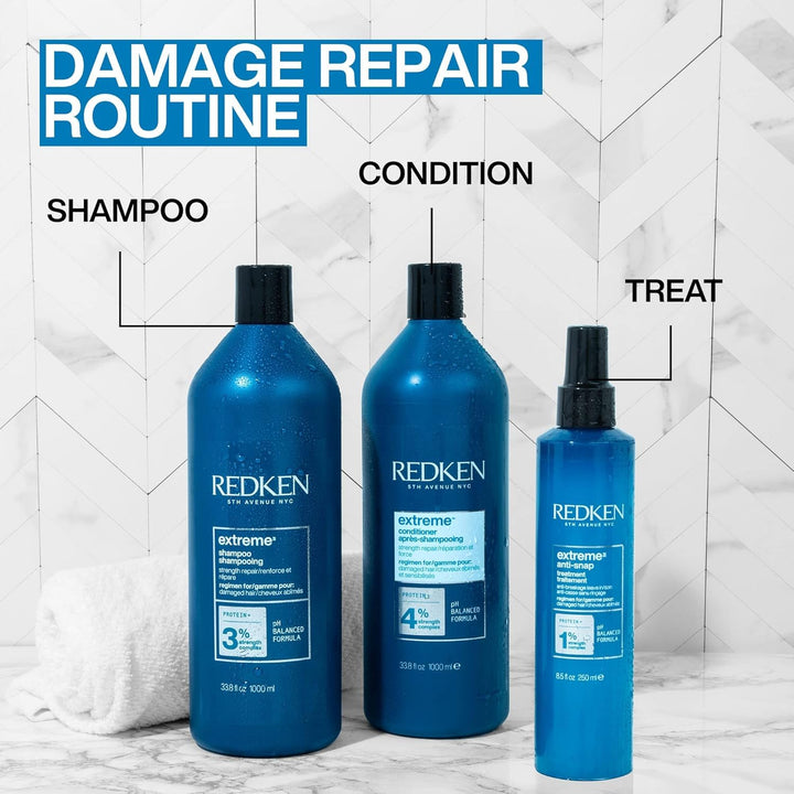 Redken | Spülung für sprödes und geschädigtes Haar, Anti Haarbruch, Mit Interlock Protein Network, E