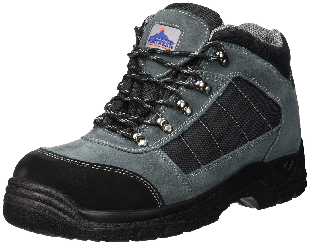 Portwest Steelite Trekker Sicherheitsstiefel S1P , Grösse: 45, Farbe: Schwarz, FW63BKR45 45 EU Schwa