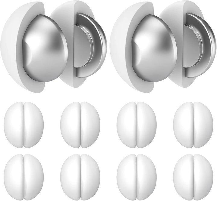 VANZAVANZU Duschvorhang Gewichte, Niemals Rost Duschvorhang Magnete, Silikonbeschichtete Magnete Tis